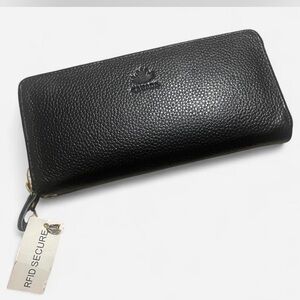 Black RFID Secure Wallet